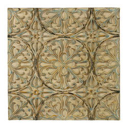 Lalasa 40593 Wall Hanging Square Metal Wall Art - Metal Wall Art