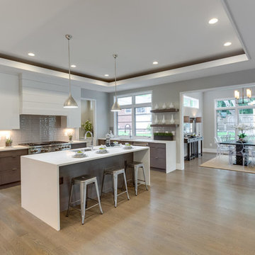 Custom Prairie with Contemporary Interior