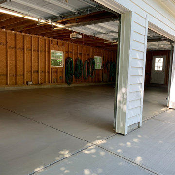 General Contract of Garage Fit-out, Insulation, Drywall, Doors & Concrete Floor