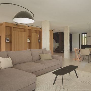 Una casa para el ocio con un marcado carácter familiar