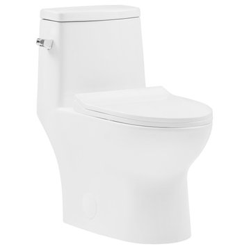 Ivy One-Piece Toilet Left Side Flush 1.28 gpf