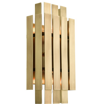 Greenwich Wall Sconce - Natural Brass