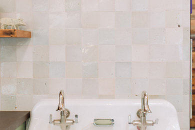 Inspiration for an eclectic home design remodel in Portland