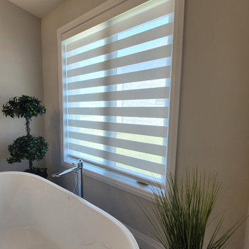 Erin Zebra Blinds Cordless White Milton Blinds Light Filtering