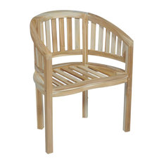 vidaXL Teak Banana Chair