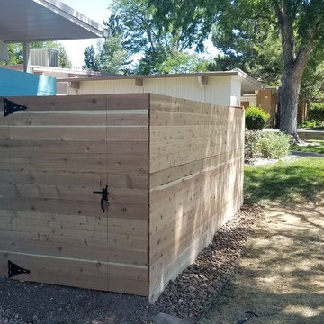 Horizontal Cedar Fence