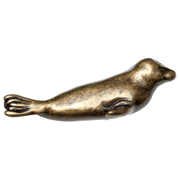Seal Knob - Antique Brass (BSH-683281)