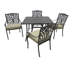 Outdoor Innovations Patio Furniture Houzz Carmen 5 Piece Dining Collection