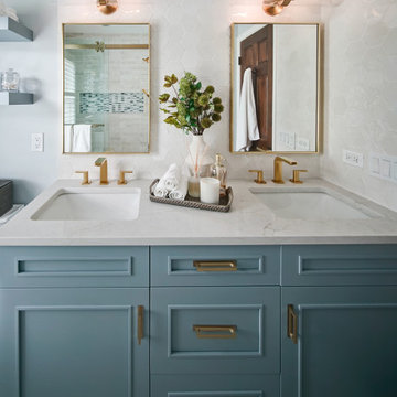 Kid-Friendly Hall Bathroom Design