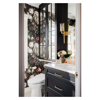 Mason & Brass - Transitional - Powder Room - Chicago - by Sarah Crowley ...