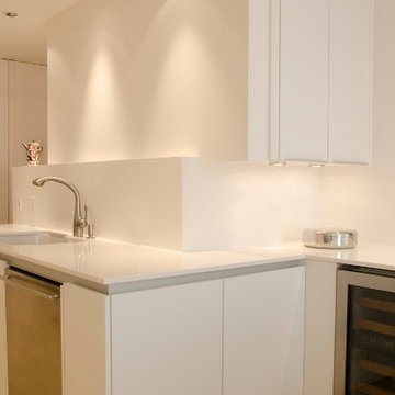 Galleria, high-rise Poggenpohl kitchen renovation in the Four Leaf Towers