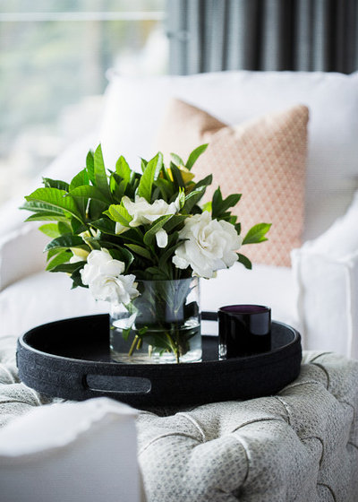 Contemporary Bedroom by Marylou Sobel Interior Design