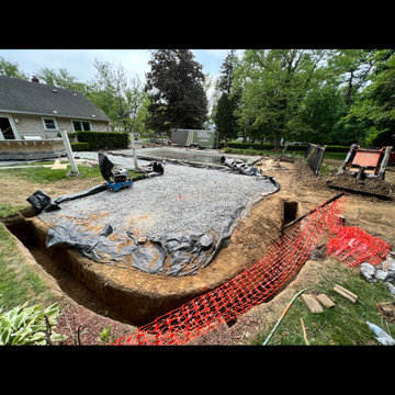 Holmdel, NJ Pool, Spa, & Pond Renovation