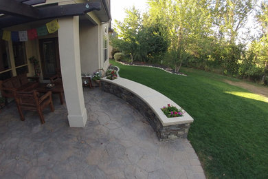 Patio - traditional patio idea in Boise