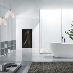 Aqua Kono 67" Free Standing Bathtub - Bathtubs