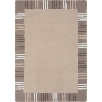 Seeing Stripes 7'8" x 10'9" area rug, color Neutral