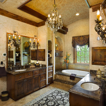 Tuscan Style Master Bath