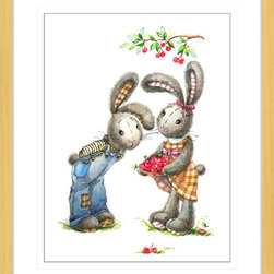 Peter and Poppy Collection - Framed Wall Art (PETE01) - Kids Wall Decor