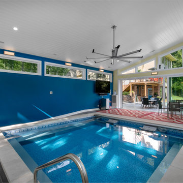 Indoor Spa and Pool Addition in Moseley