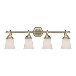 Capital Lighting Fifth Avenue 4 Light Vanity Fixture - Bathroom Vanity Lighting