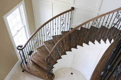 Staircase - large traditional staircase idea in Other