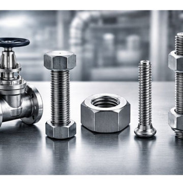 High-Performance Industrial Valves, Bolts, Nuts, Screws & Stud Bolts Solutions