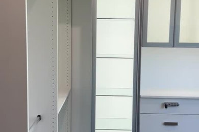 Custom Walk-in Closet with LED lights