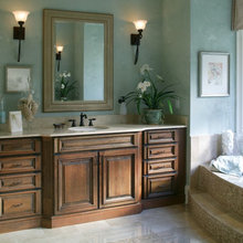 master bath cabinet
