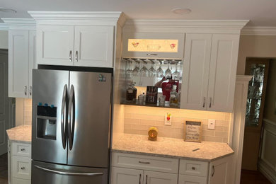 Example of a minimalist home design design in New York