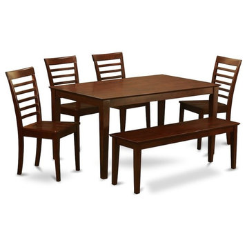 6-Piece Dining Table With Bench