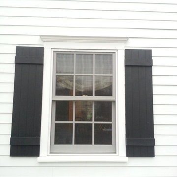 6 1/4" HardiePlank Cedarmill Arctic White Arctic White Hardie Trim Westport