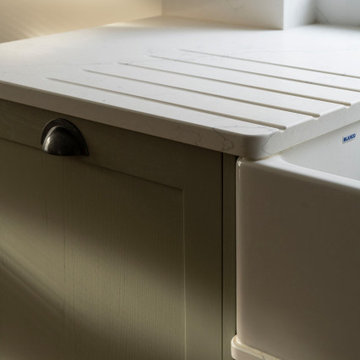 Green Shaker Kitchen in Princes Risborough