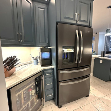 Reimagined refrigerator and beverage station