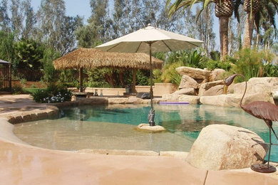 Photo of a mediterranean landscaping in San Diego.