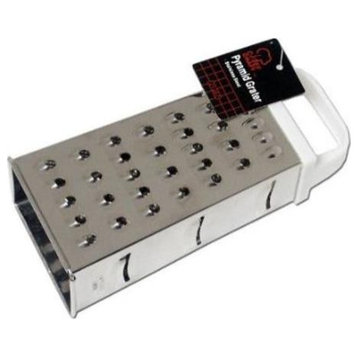 Chef Craft 21387 Stainless Steel Pyramid Grater, 8"
