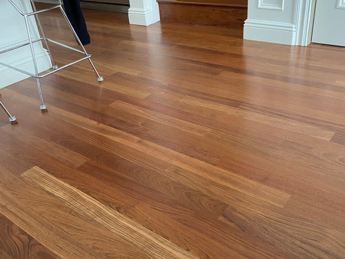 Updating Brazilian Cherry Flooring, Is Laminate Flooring Outdated