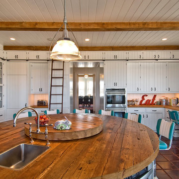 Retro Rustic Kitchen