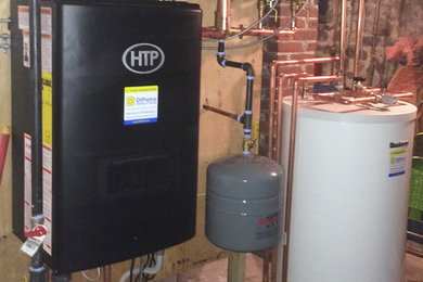 New High Efficiency Boiler and Indirect Hot Water