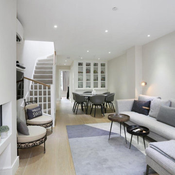 Open plan living room