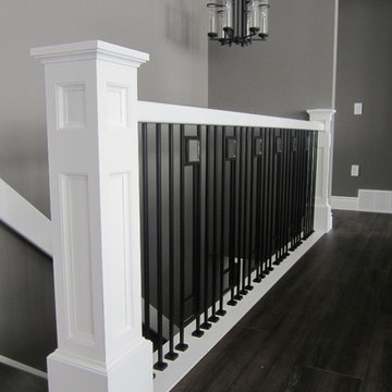 Contemporary stair project