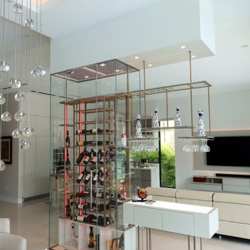 Wine Wall and Bar Division Coral Gables