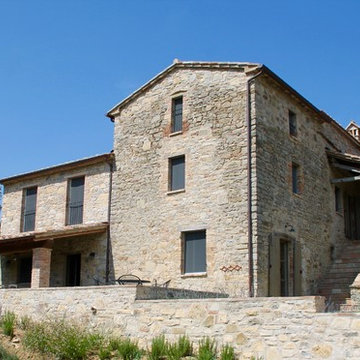 renovated farmhouse and extension