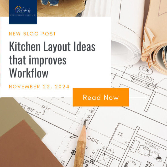 Kitchen layout design ideas that maximizes space and improves workflow