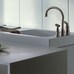 Island with Cook Top and Sink - Kitchen Sinks