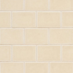 Tuileries Brique Mosiac in Breton Beige - Tile