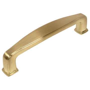Cosmas 4392BB Brushed Brass 3-3/4” CTC Cabinet Pull