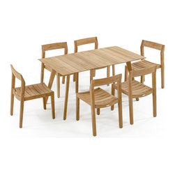 Surf-Horizon 7 Piece Dining Set 2 - 70527 - Outdoor Dining Sets