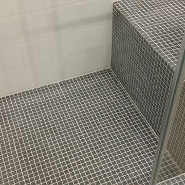 Transitional Bath - Tub to Shower Reno