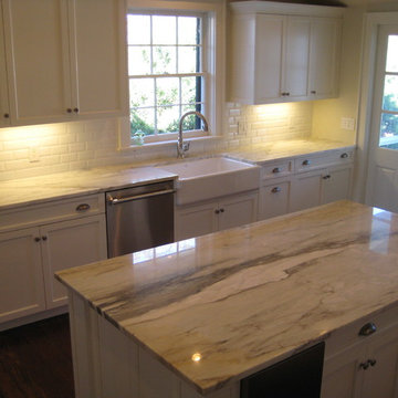Island: Calacatta Gold Marble