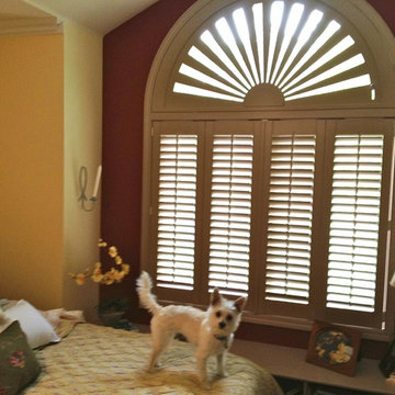 Multi-Panel Shutters with Arch